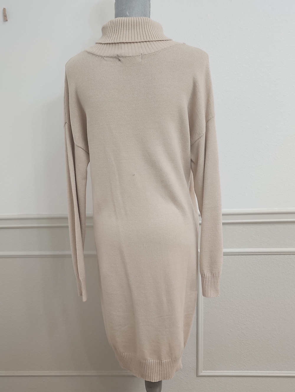 Forever 21 NWT Cozy Ribbed Turtleneck Sweater Dress Size 0X - Picture 6 of 9